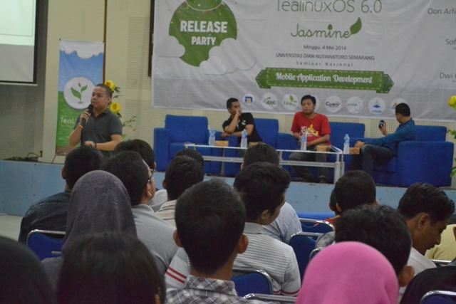 Release Party kenalkan TealinuxOS “Jasmine”
