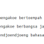 Bahasa Indonesia ”Dirusak” Media Massa