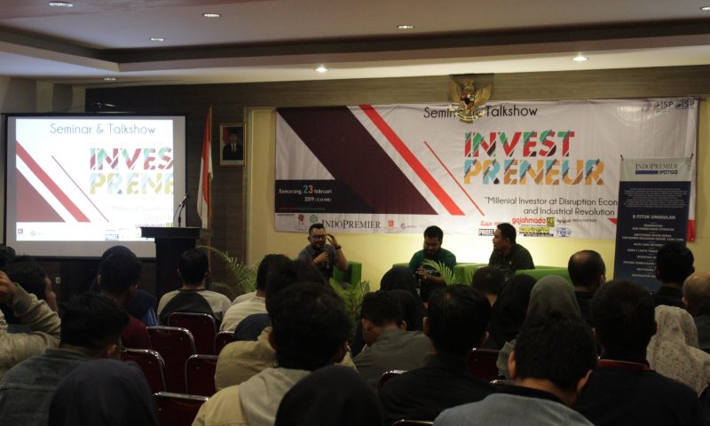 ISP Ajak Investor Millenial Indonesia Melalui Seminar Invest Preneur 2019