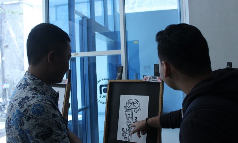 DKV Udinus Gelar Pameran Manunggaling, Ingatkan Guyub Bersama
