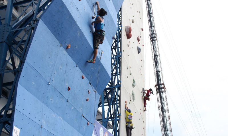 Ketegangan di Hari ke-2 Aldakawanaseta Climbing Competition IV