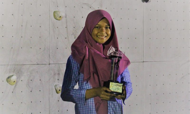 Keterbatasan Najiha Tak Halanginya Raih Juara Lead Pelajar ACC IV