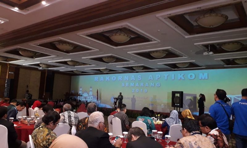 RAKORNAS APTIKOM 2019 “MEMPERKUAT MASYARAKAT EKONOMI DIGITAL MELALUI INOVASI INDUSTRI KREATIF DI ERA REVOLUSI INDUSTRI 4.0”