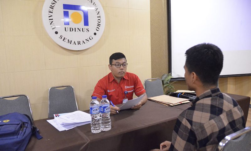 CAMPUS HIRING JADIKAN LANGKAH UDINUS UNTUK JALIN KERJASAMA DENGAN PERUSAHAAN LUAR