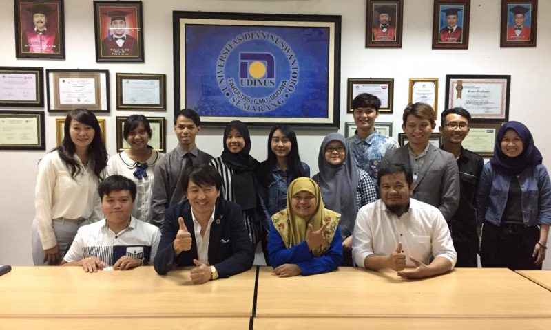 MAHASISWA SASTRA JEPANG UDINUS DIREKRUT LANGSUNG OLEH FET SYSTEM