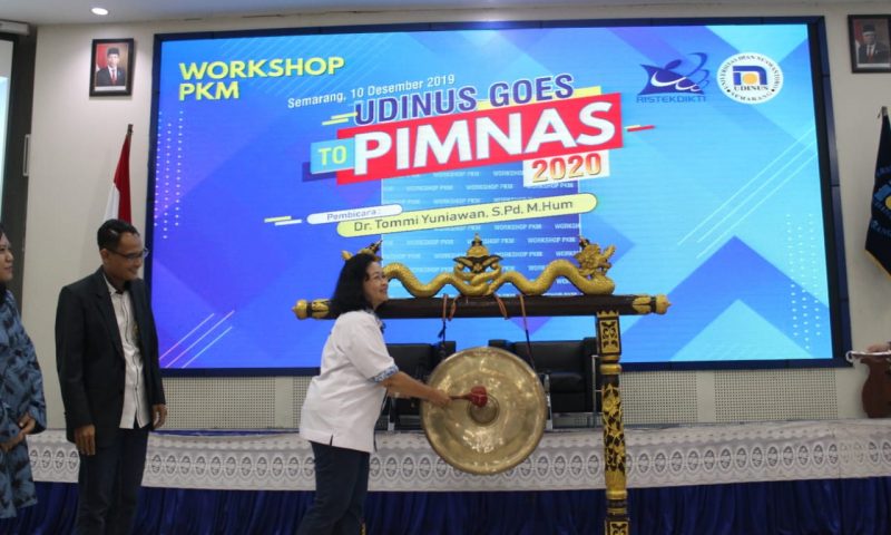 LEWAT UDINUS GOES TO PIMNAS, UDINUS HARAPKAN PKM MAHASISWA TEMBUS PIMNAS 2020