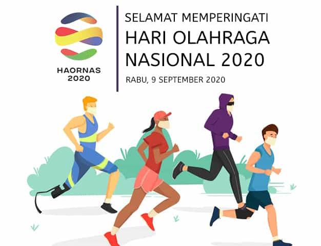 PERAYAAN BERBEDA DI HARI OLAHRAGA NASIONAL 2020