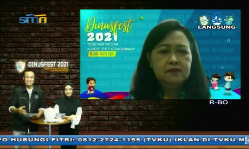 KEMERIAHAN CLOSING DAN AWARDING DINUSFEST 2021 UNIVERSITAS DIAN NUSWANTORO SEMARANG