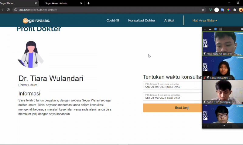 DINACOM 2021 GALI POTENSI DAN KREATIVITAS UNIK DENGAN LOMBA APLIKASI