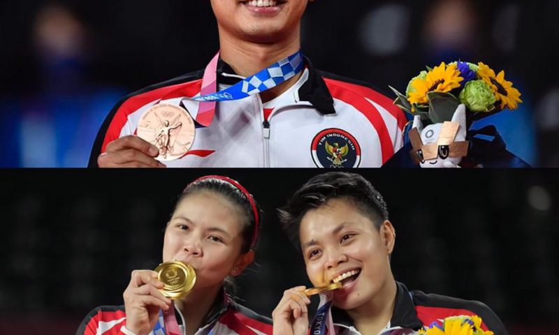SORAK SORAI KEMENANGAN BULUTANGKIS INDONESIA PADA AJANG OLIMPIADE TOKYO