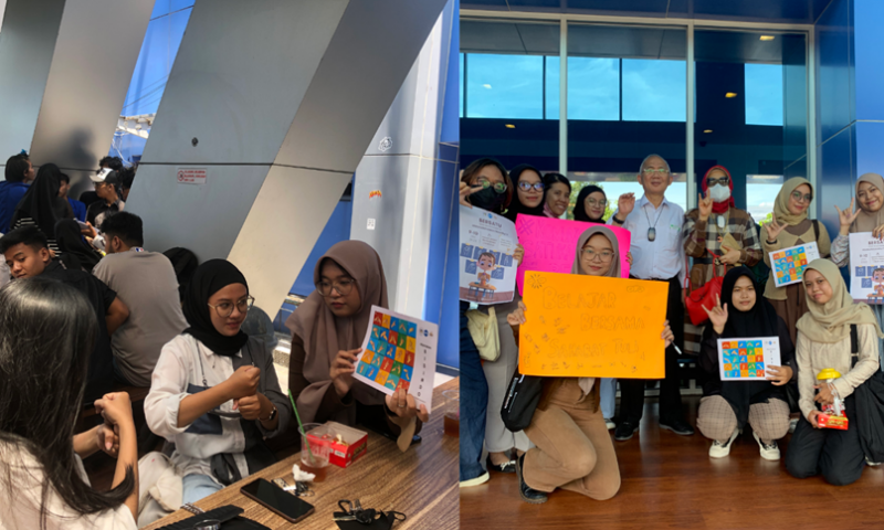 Tumbuhkan Deaf Awareness, Mahasiswa S-1 Ilmu Komunikasi UDINUS Kampanyekan “Belajar Bahasa Isyarat Bersama Sahabat Tuli”