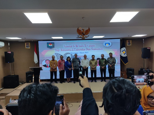 Kemendagri Goes to Campus: Nasional Is Me, Gelorakan Kembali Rasa Nasionalisme di Kalangan Mahasiswa Universitas Dian Nuswantoro Semarang