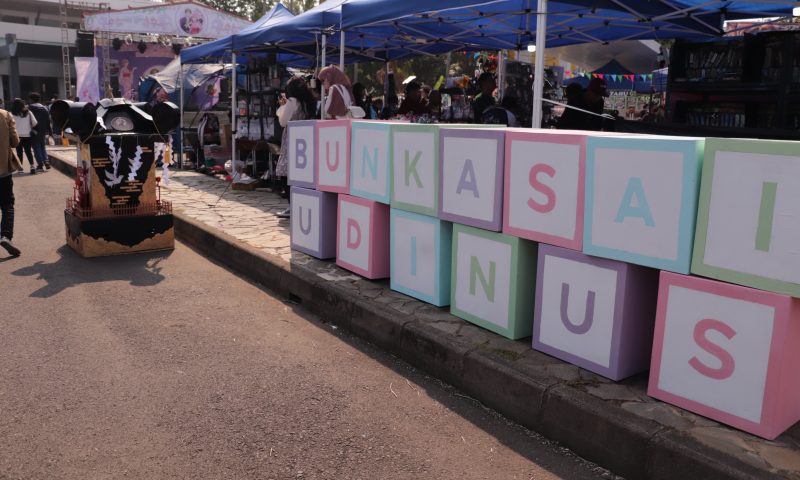 PERDANA SETELAH PANDEMI, BUNKASAI UDINUS DIGELAR DENGAN MERIAH DAN DIDATANGI BANYAK PENGUNJUNG