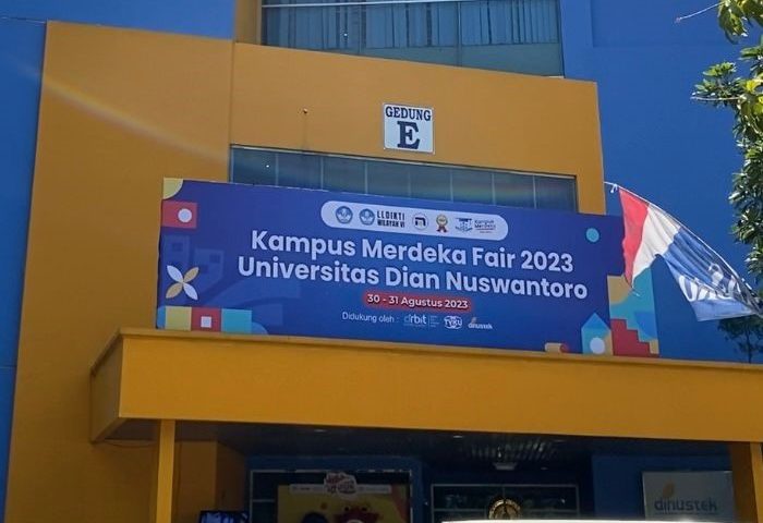 Universitas Dian Nuswantoro Sukses Gelar Kampus Merdeka Fair 2023 Wilayah Jawa Tengah