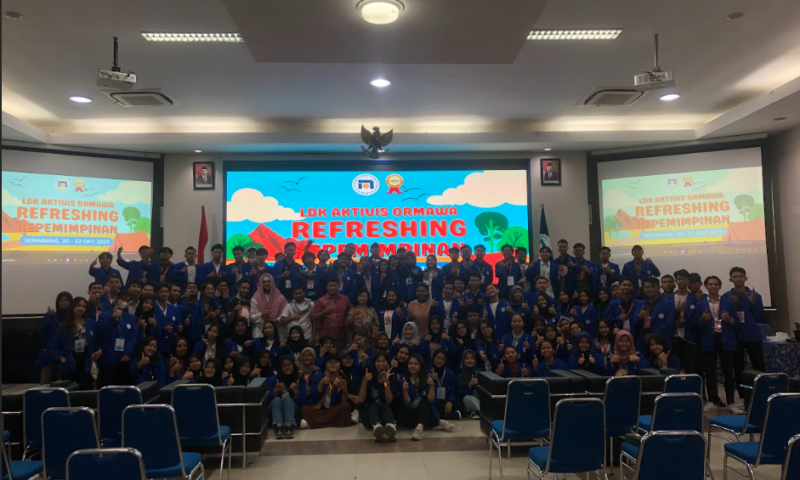 Ciptakan Kedekatan Antar Ormawa Udinus Melalui Refreshing Kepemimpinan (RK)
