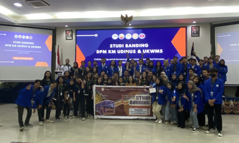 Studi Banding Udinus dan Universitas Katolik Widya Mandala Surabaya untuk Wawasan dan Hubungan yang Berkualitas