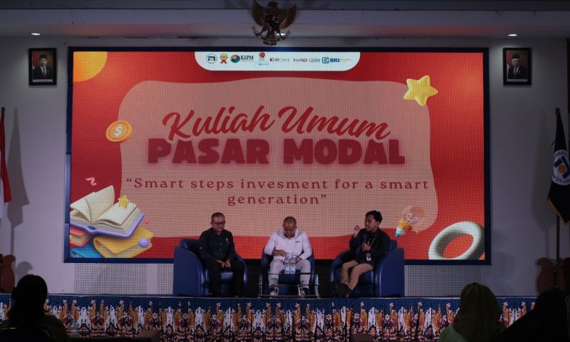 Kuliah Umum Kelompok Studi Pasar Modal (KSPM) Udinus Mempromosikan Investasi Langkah Cerdas untuk Generasi Cerdas