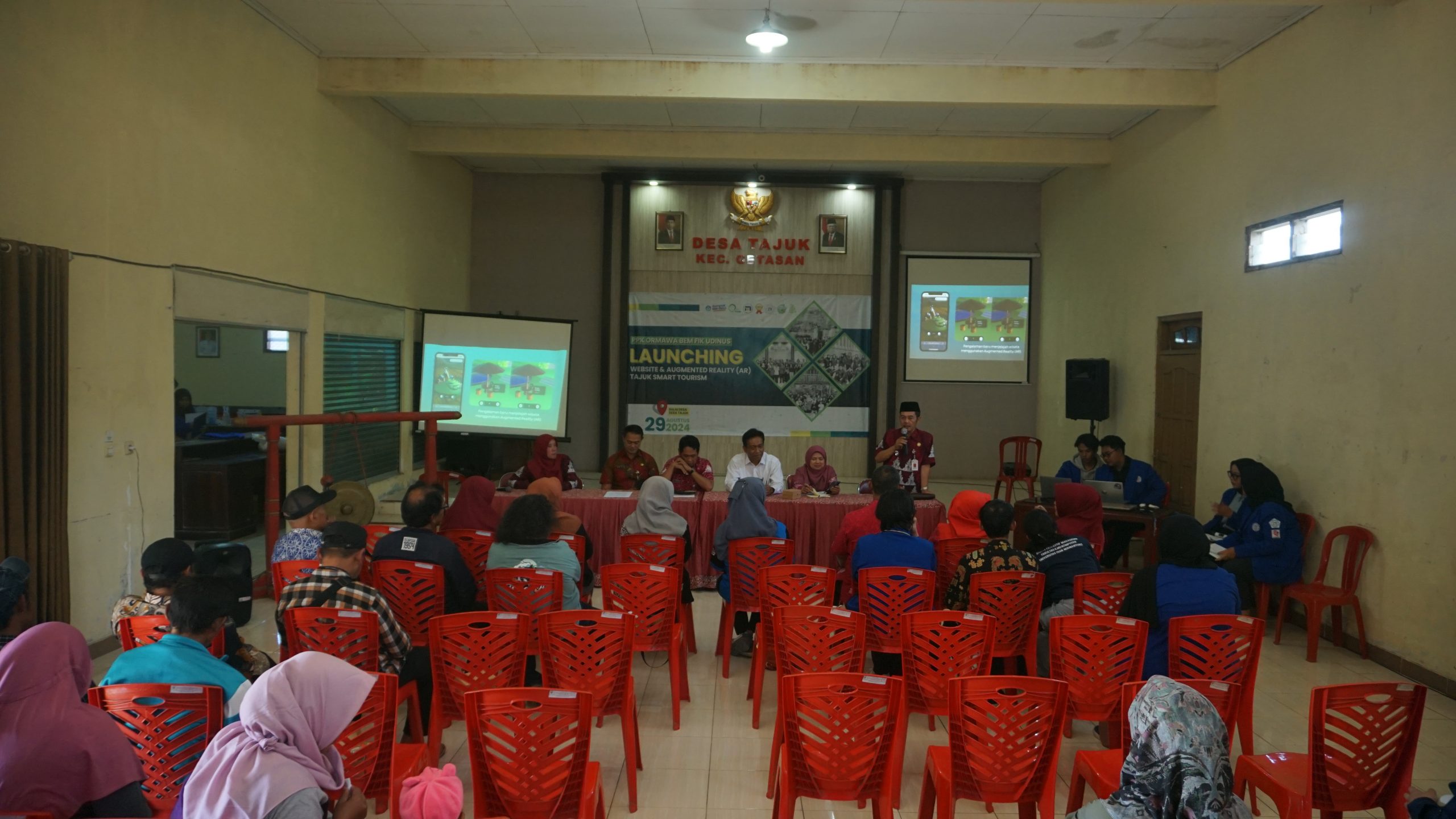 Sistem Tajuk Smart Tourism Resmi Dirilis, Tim PPKO BEM FIK Siap Jadikan Desa Tajuk sebagai Desa Wisata yang Terintegrasi
