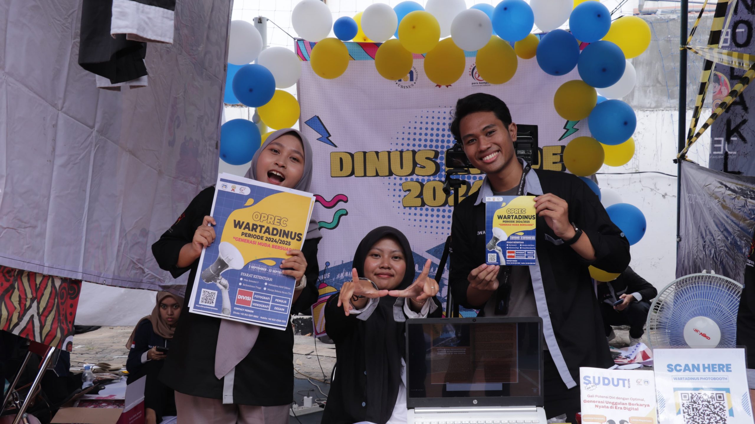 Perkenalkan UKM dan Orma di Lingkungan Kampus, Dinus Expo 2024 Siap Menarik Minat Mahasiswa Baru