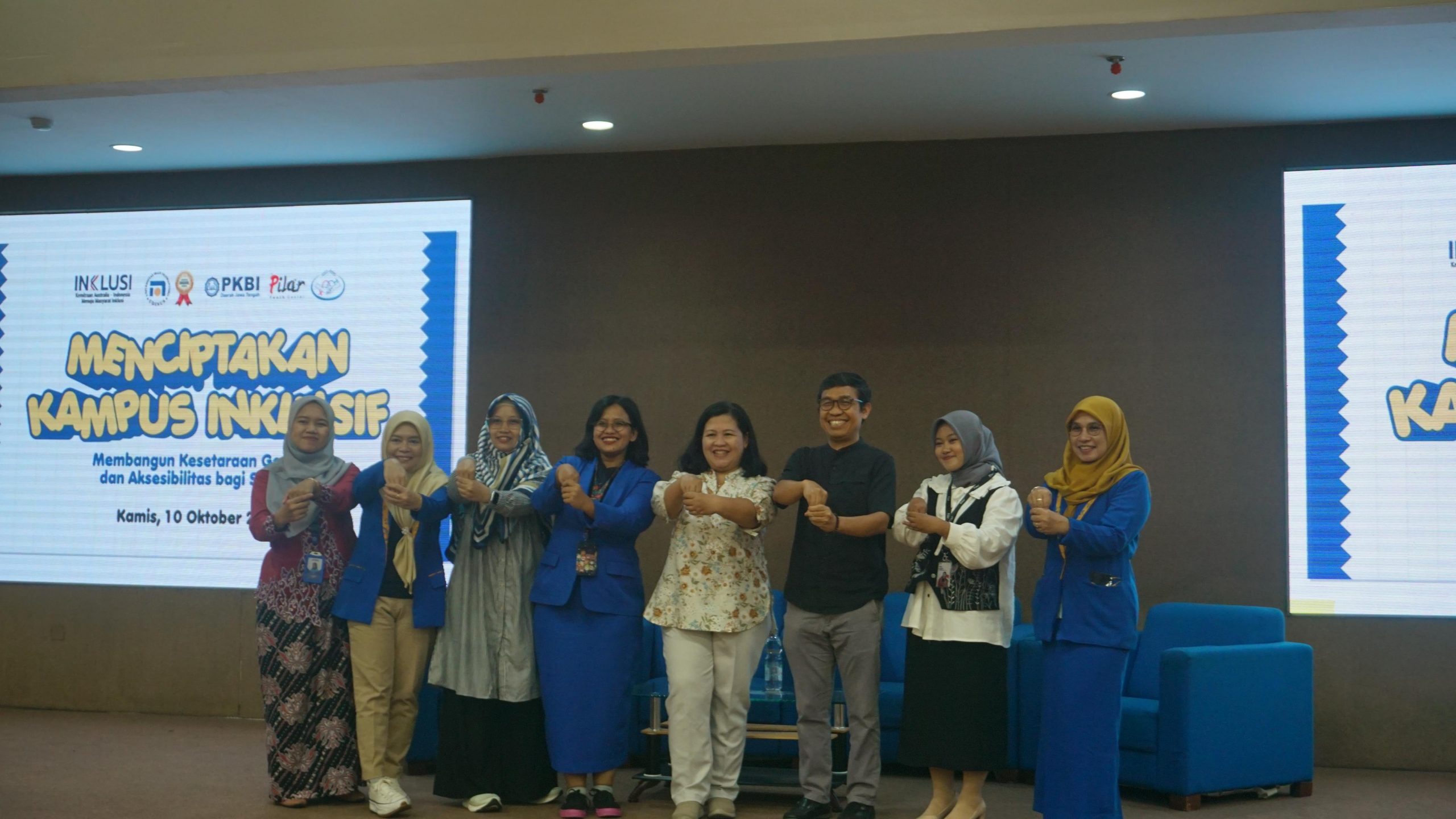 Upaya Mewujudkan Kampus Inklusif melalui Talkshow GEDSI di Udinus