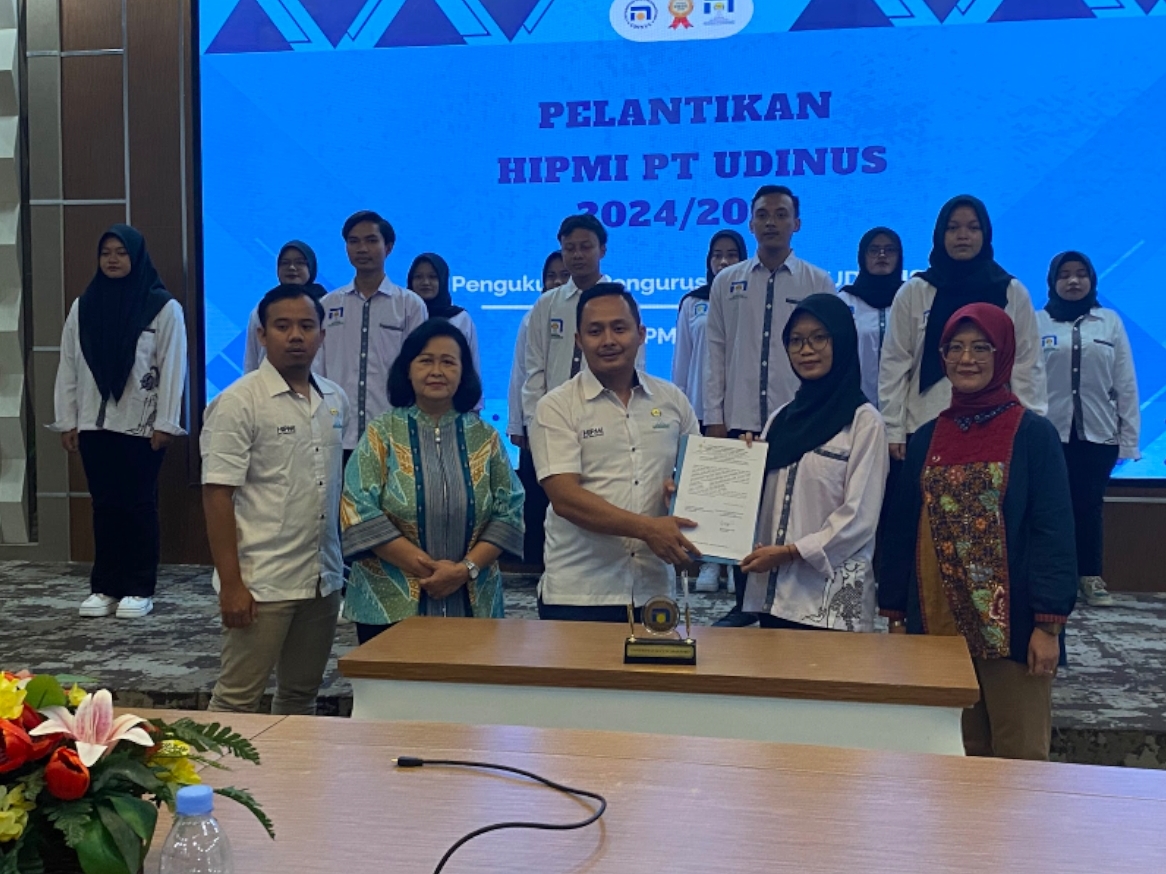 Pelantikan HIPMI PT UDINUS 2024/2025 Wujudkan Kemajuan Bersama Wirausaha Muda