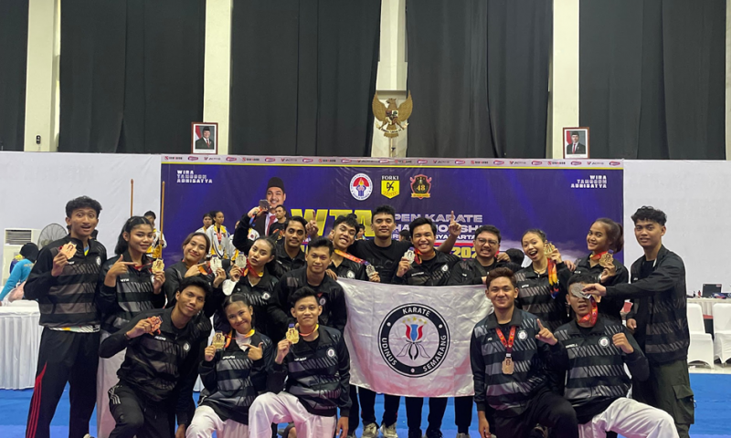 Kembali Mencetak Prestasi Membanggakan, UDINUS Raih Medali di Kejuaraan Karate Nasional