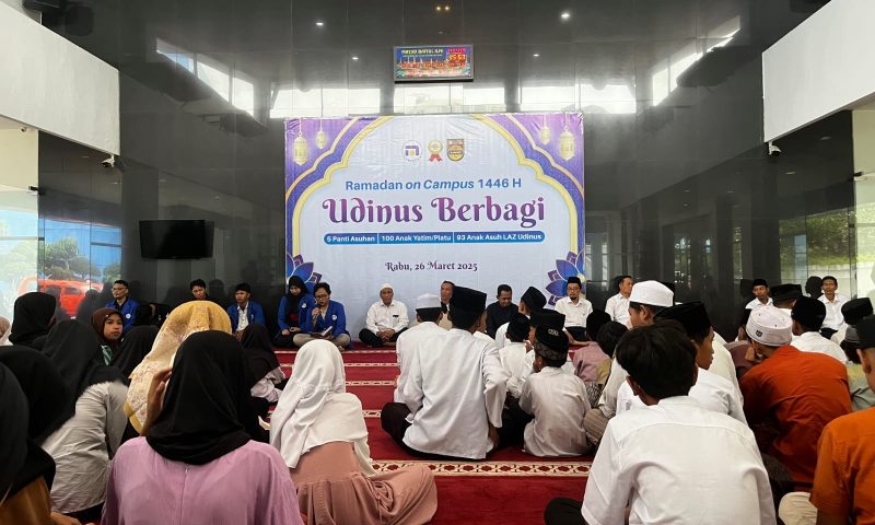 Ramadhan On Campus 1446 H UDINUS Berbagi Tingkatkan Keimanan Diri