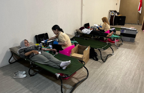 UKM KSR UDINUS Gelar Donor Darah Rutin, Bangun Empati Mahasiswa Lewat Aksi Nyata