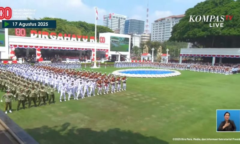 Joget Viral Meriahkan HUT Ke-80 Kemerdekaan Republik Indonesia