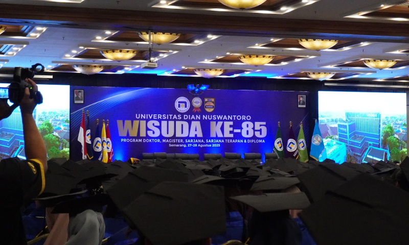 Wisuda ke-85 Udinus Luluskan lebih dari 1000 Mahasiswa Siap Masuk Industri Kerja ﻿