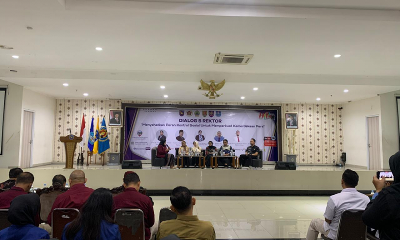 PWI Jateng 2026 Gelar Dialog Lima Rektor, Soroti Penguatan Kontrol Sosial Pers di Era Digital